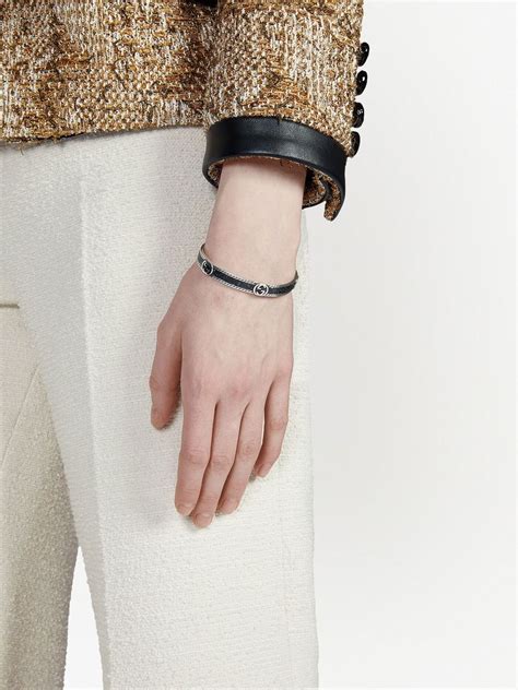 gucci love cuff bracelet|gucci interlocking g bracelet.